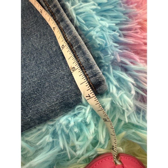 Levi's Women's Wedgie Straight Jeans Medium Wash Size 29 - Picture 7 of 8